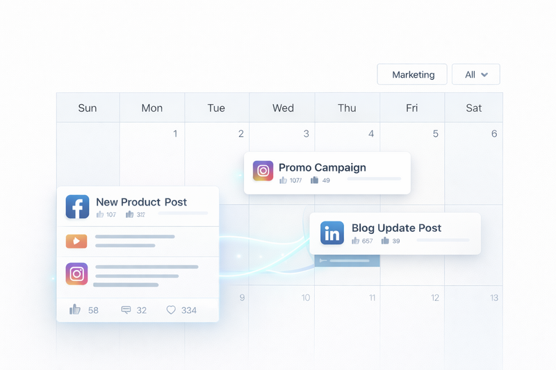 Social Media Scheduling